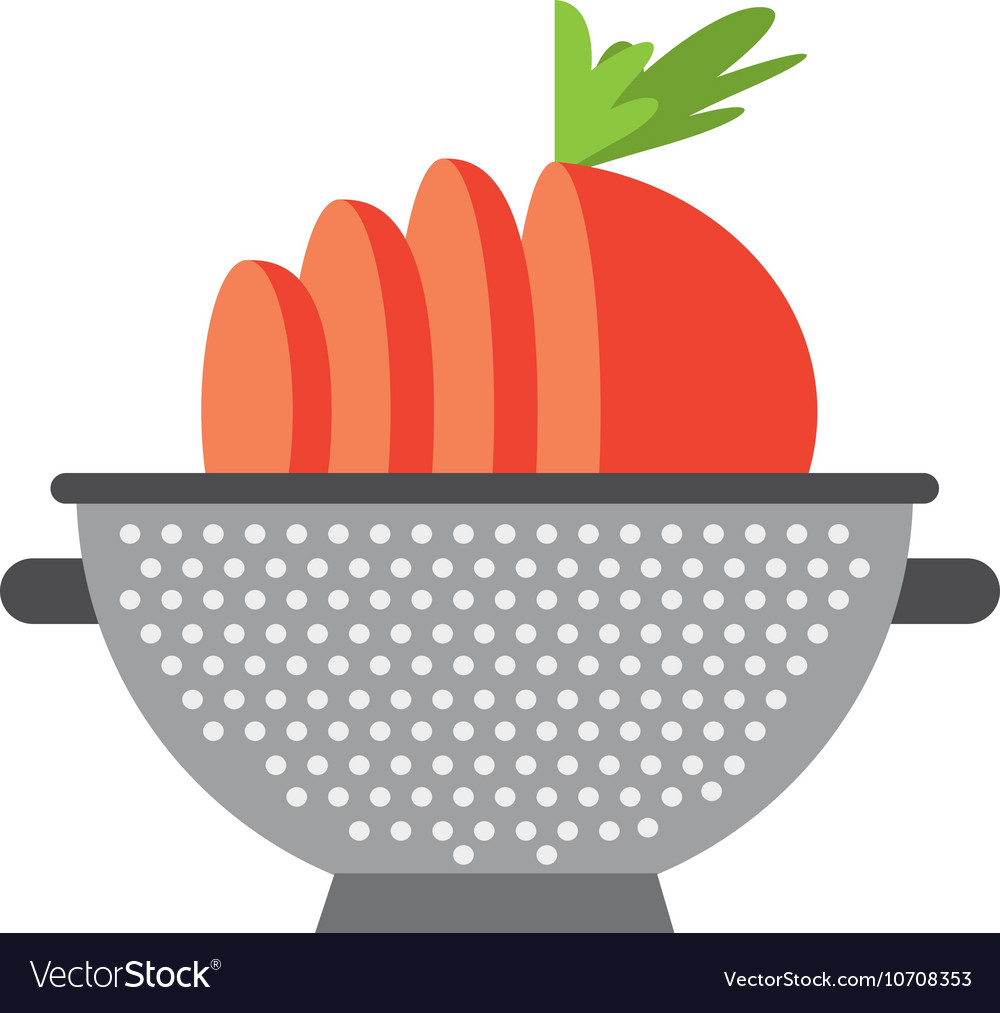 Cooking vegetarian food icon