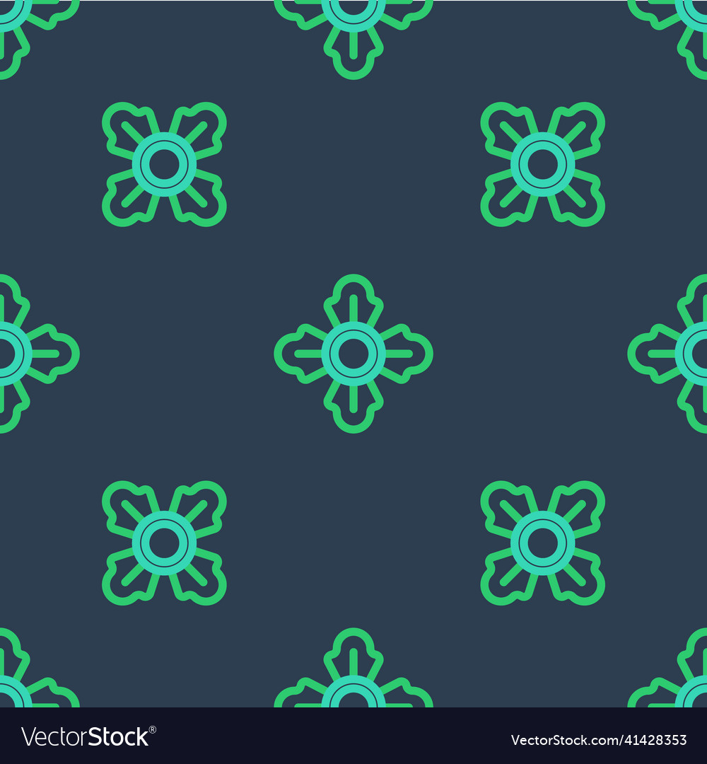 Line firefighter icon isolated seamless pattern