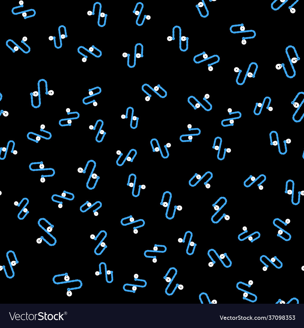 Line route location icon isolated seamless pattern Vector Image Line route location icon isolated seamless pattern