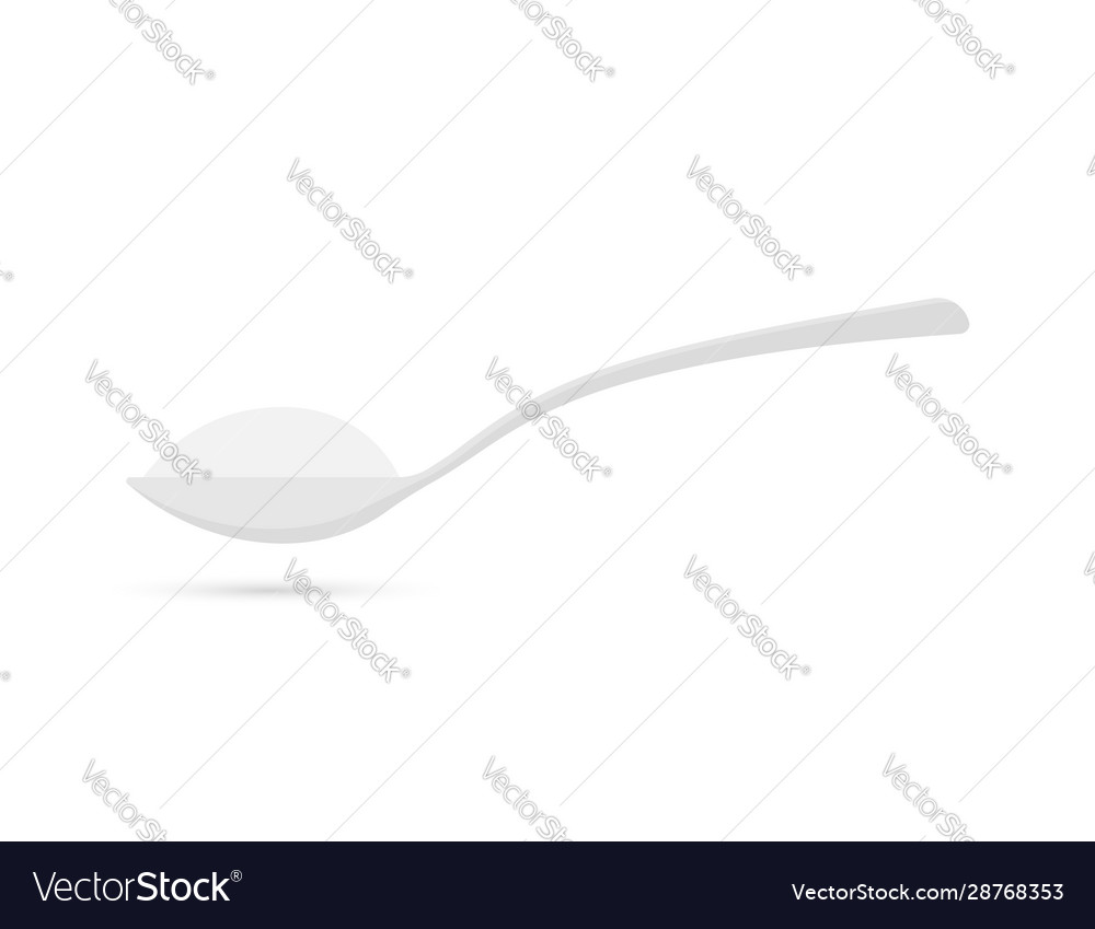 Pour spoon with sugar baking and cooking