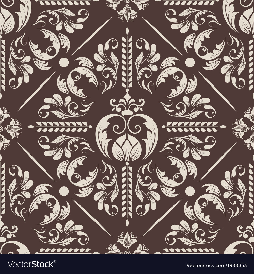 Vintage Damask Pattern