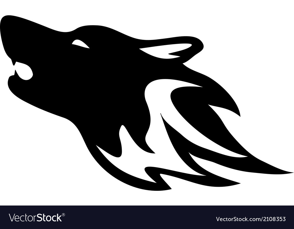 Wolf Face Transparent Background Stock Illustrations – 83 Wolf