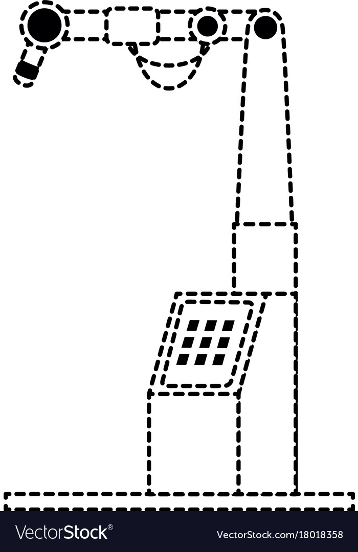Assembly machine isolated icon