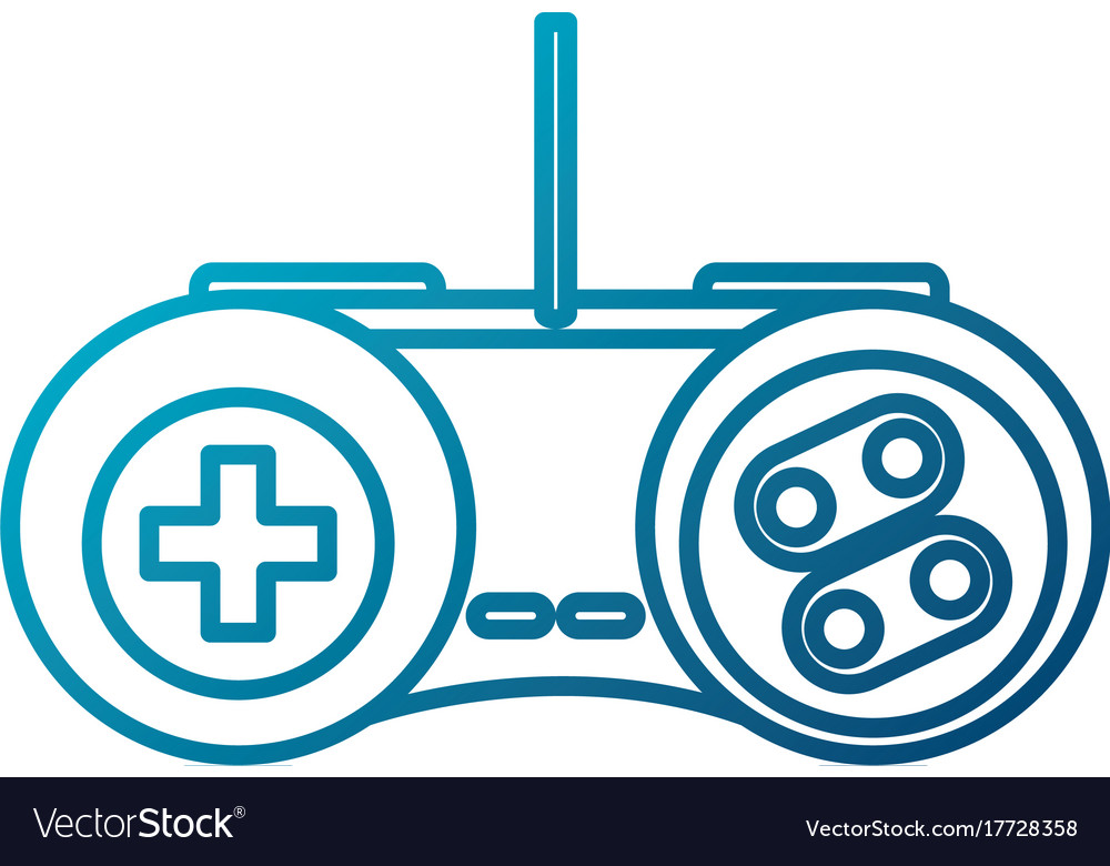 Old console gamepad