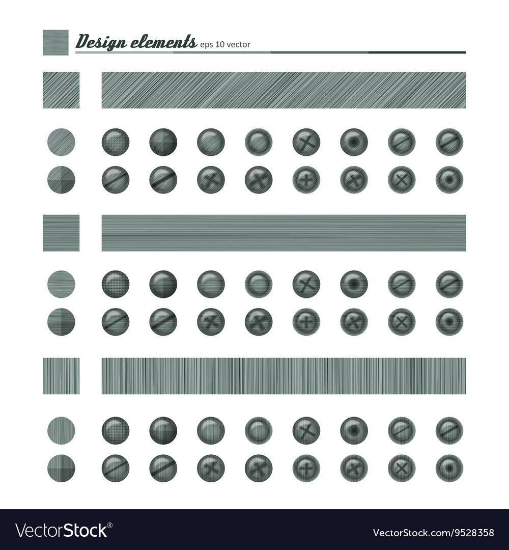Raw Material Buttons & Fasteners