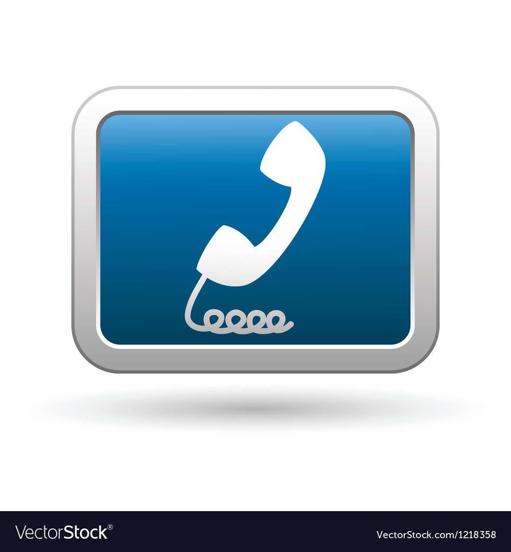 Telephone receiver icon