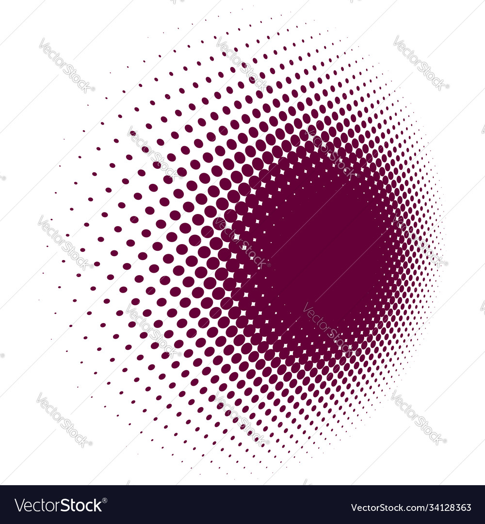 Colorful halftone pattern texture in 3d vector image Colorful halftone pattern texture in 3d
