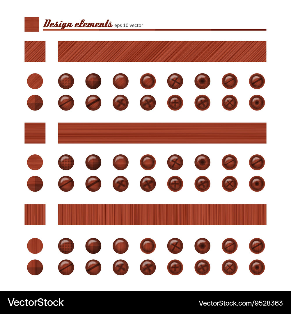 Elements Royalty Free Vector Image - VectorStock
