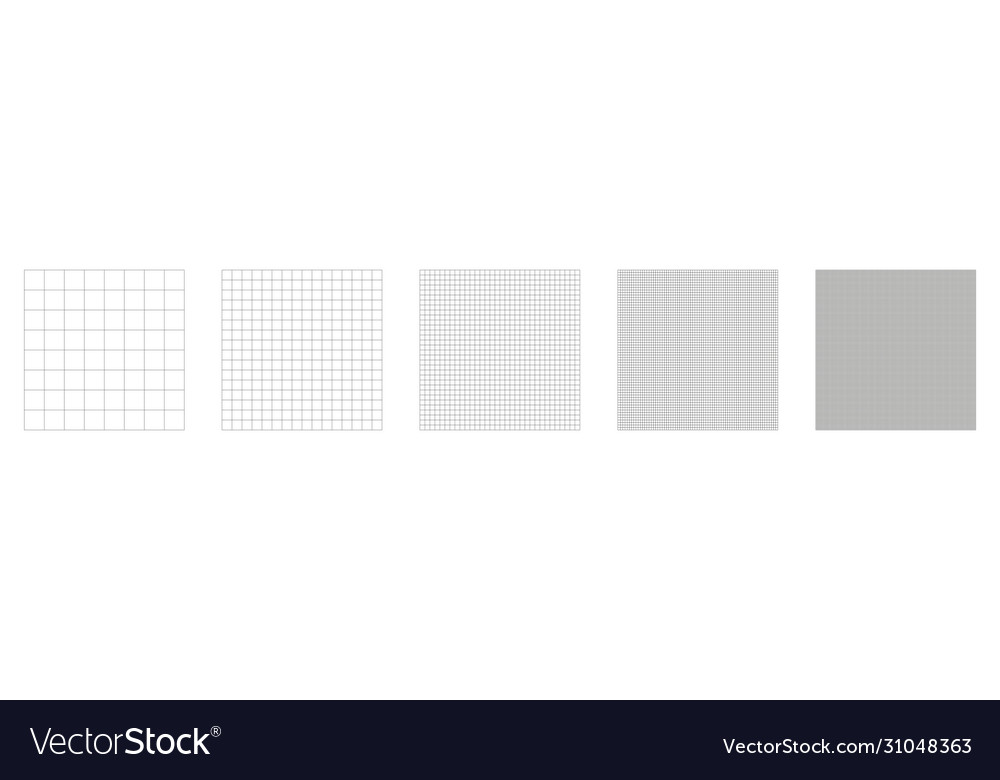 Isolated Line Grid Pattern