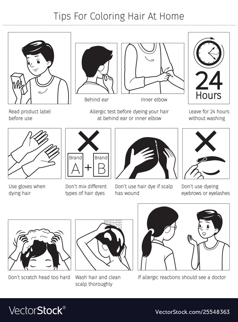 Tips and precautions before use hair dye