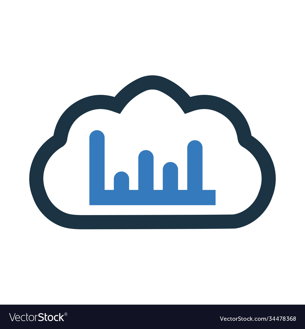 Analysis statistics icon graphics