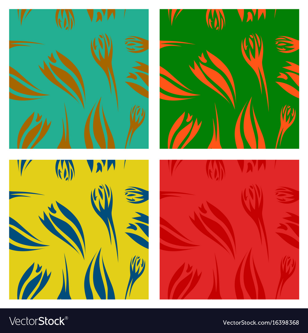 Assembly of patterns in striped style
