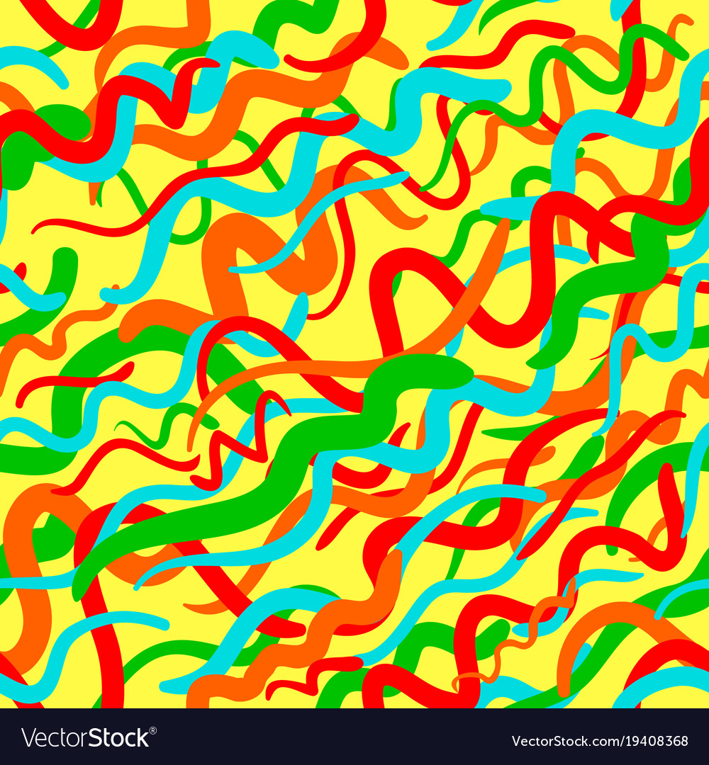 Doodle sketchy abstract seamless pattern