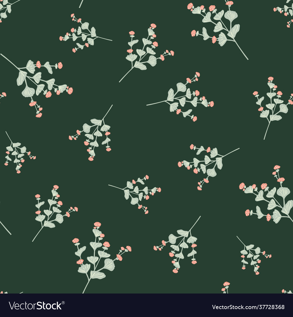 Random seamless pattern with light blue