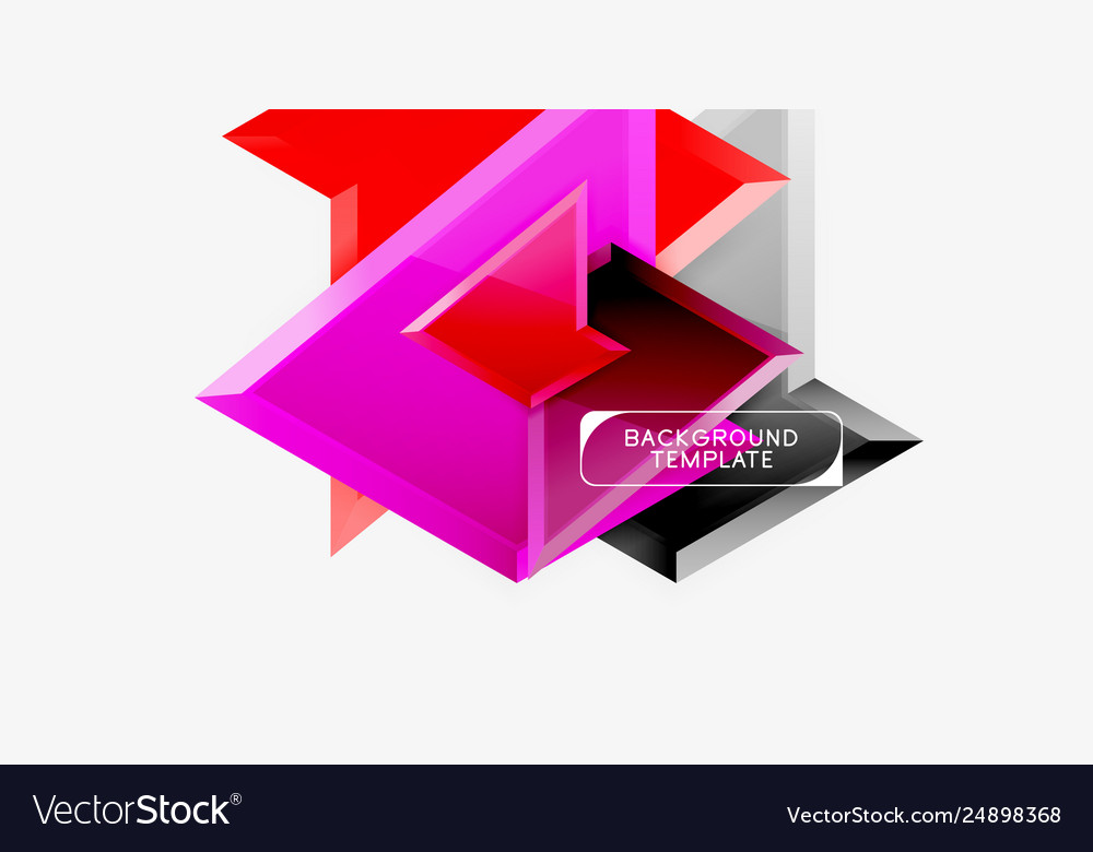 Triangular low poly background design