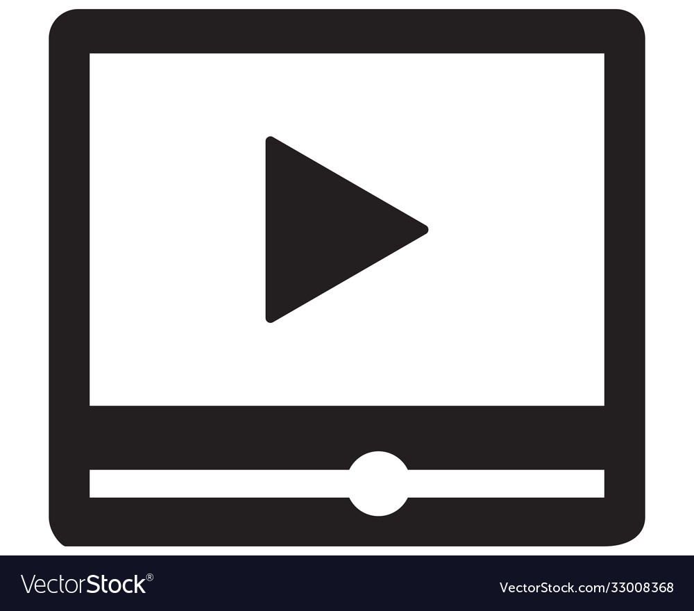 Video player interface icon