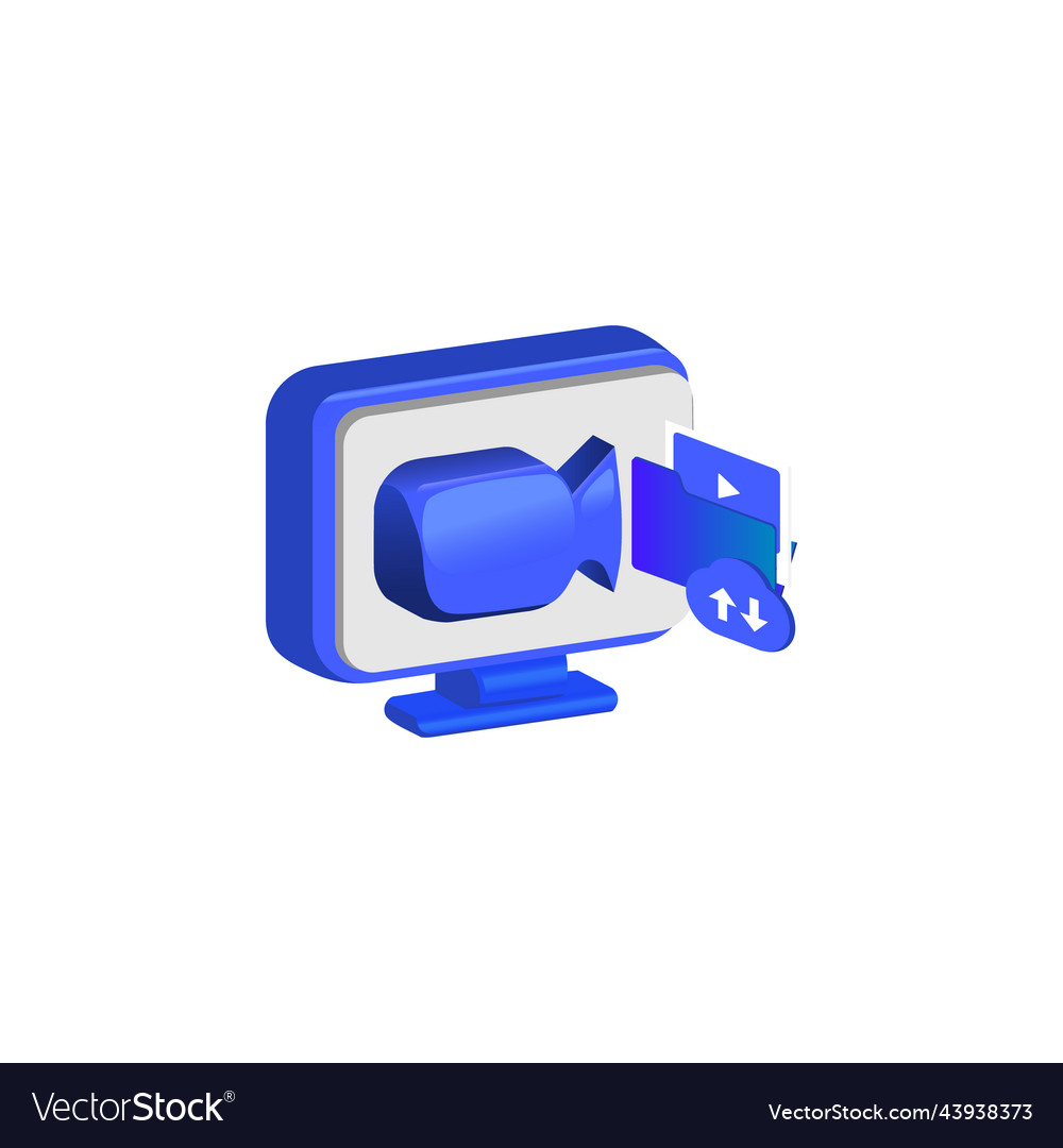 3d computer with backup video storage design