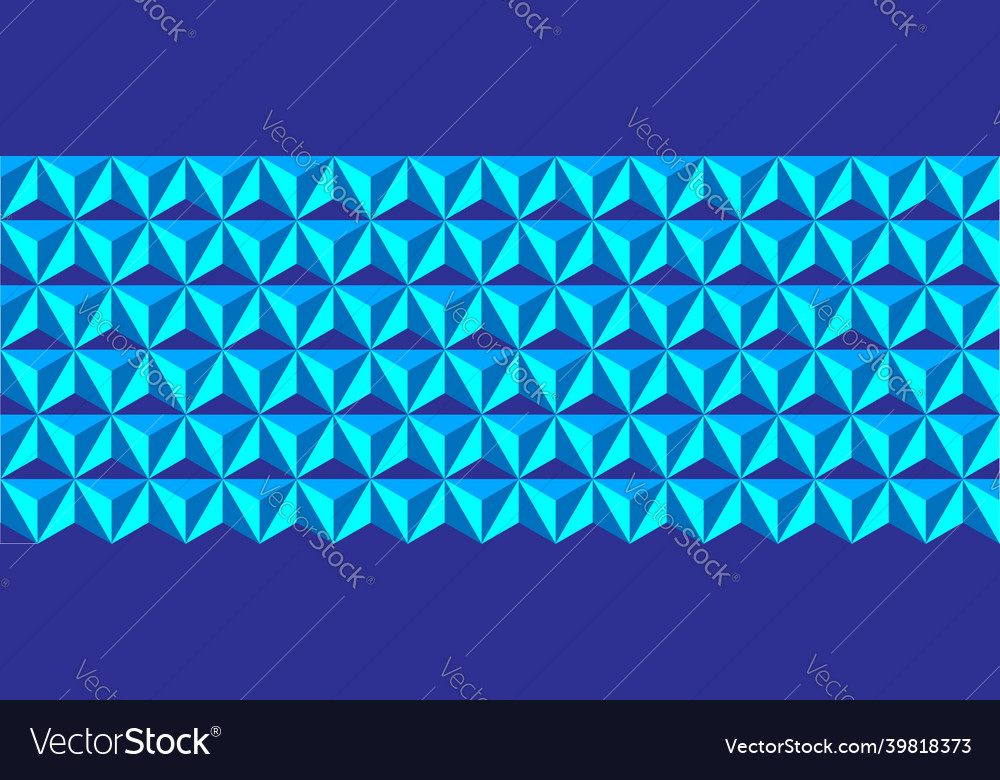 3d triangle pattern geometry blue abstract Vector Image 3d triangle pattern geometry blue abstract