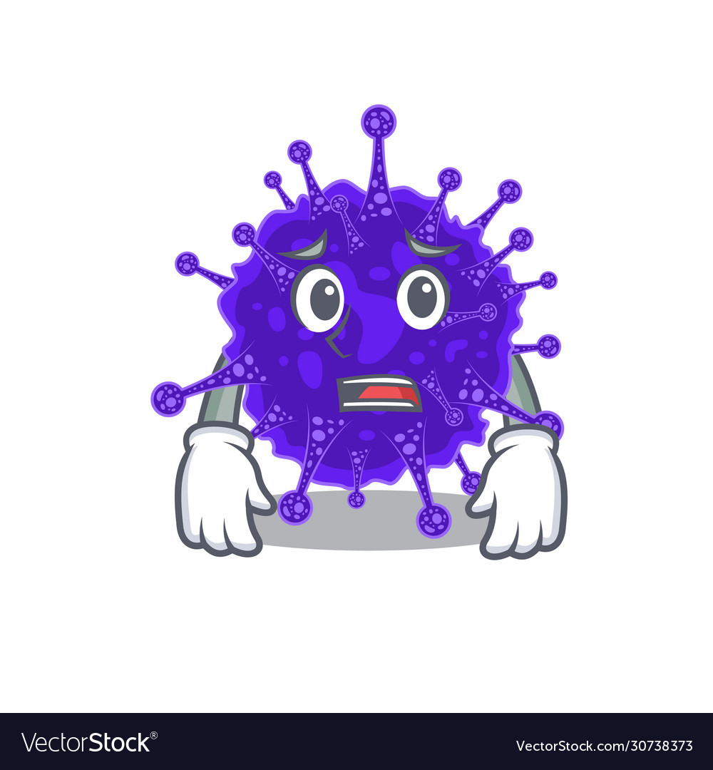 Cartoon design style nidovirales showing Vector Image