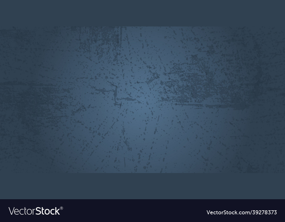 Dark blue realistic old scratched wall