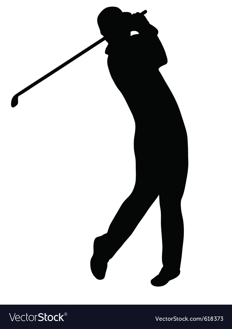 Golfer Silhouette Free Download