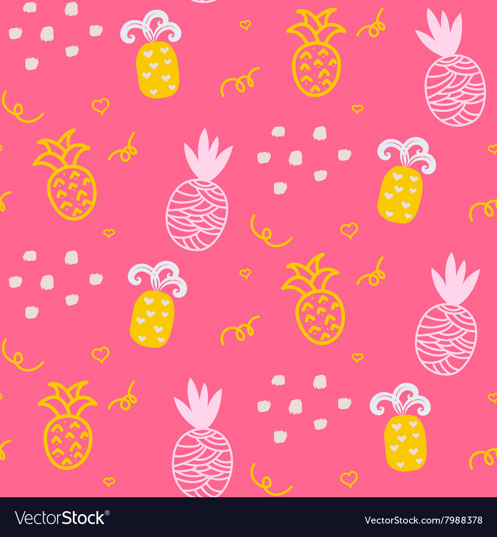 Baby Pattern Design Nursery Kid Background Vector Image