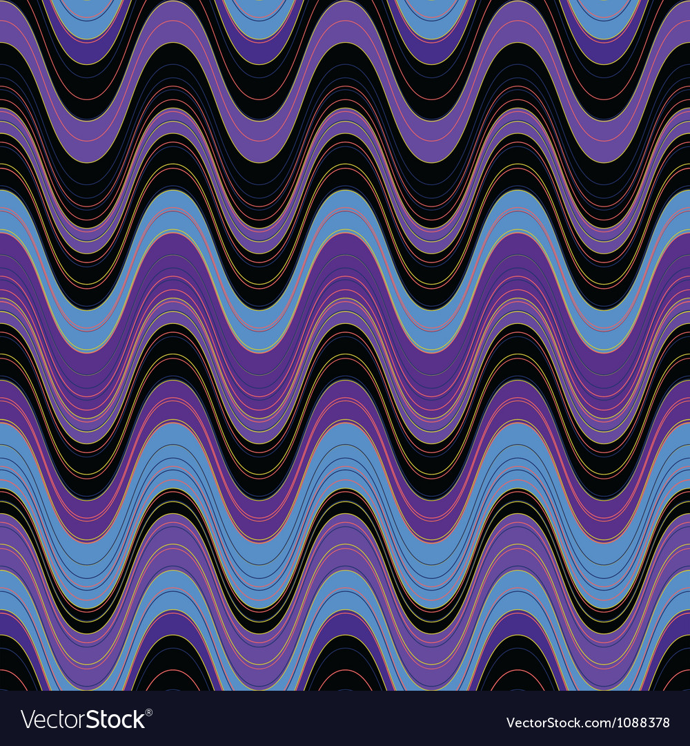 Fluid Wave Abstract Pattern