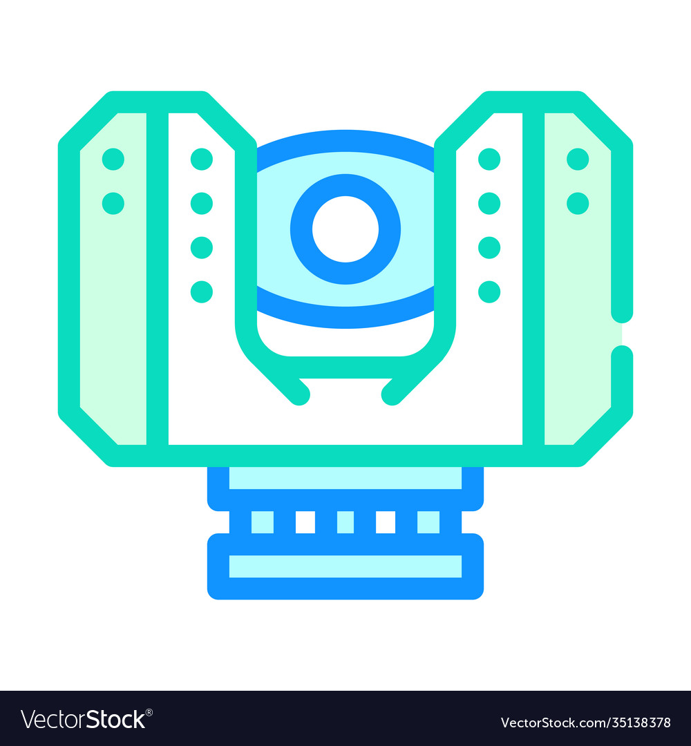 Laser Scanner-Gerät Farbsymbol