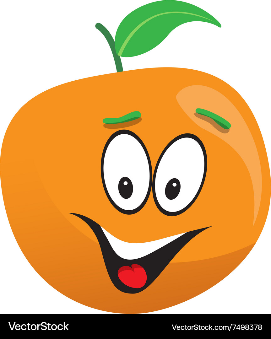 Orange Royalty Free Vector Image - VectorStock