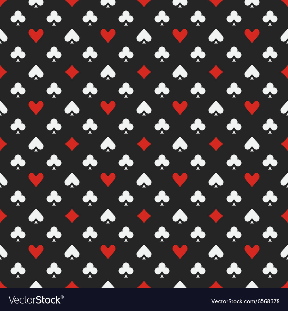 Seamless pattern with suits