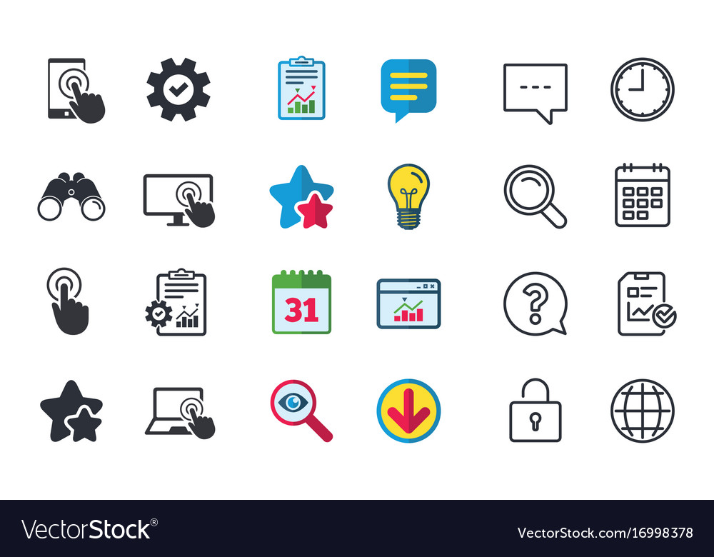 Touch screen smartphone hand pointer symbols