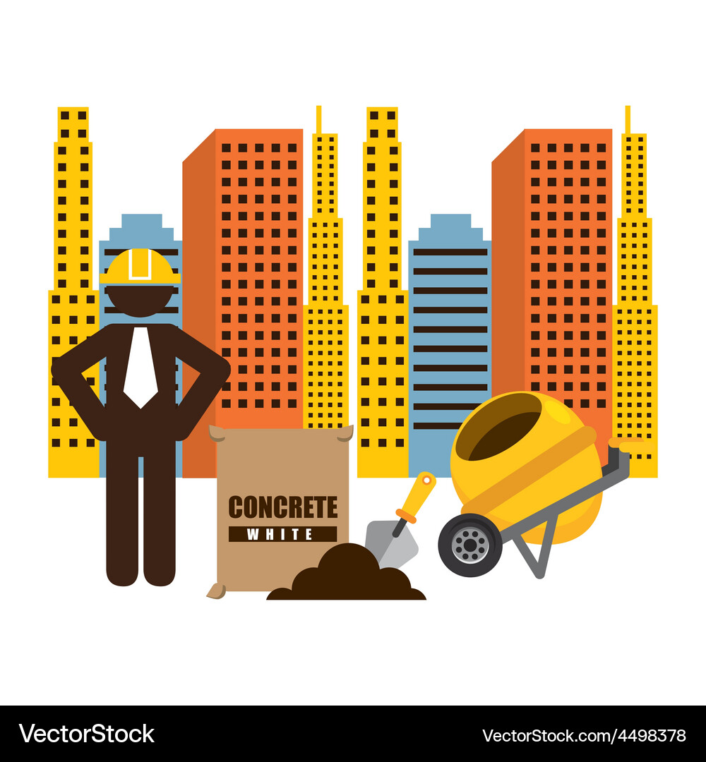 Under construction Royalty Free Vector Image - VectorStock
