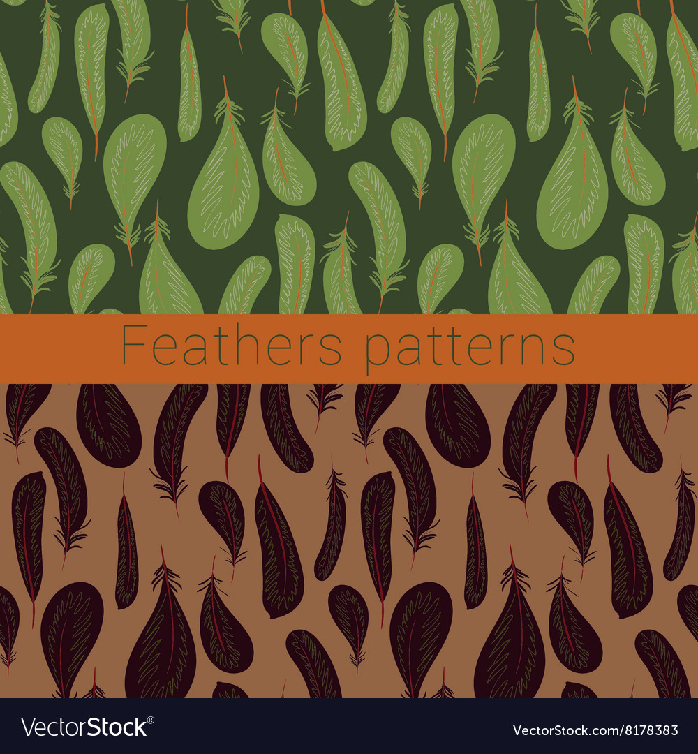 Feathers patterns