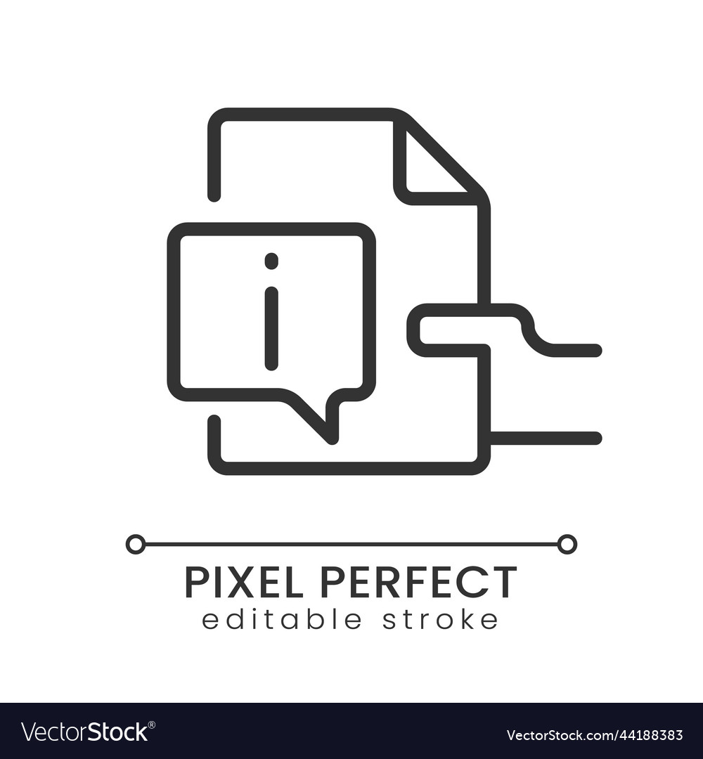Pixel Perfect Instruction Icon