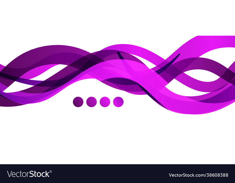 Abstract background - transparent overlapping wavy