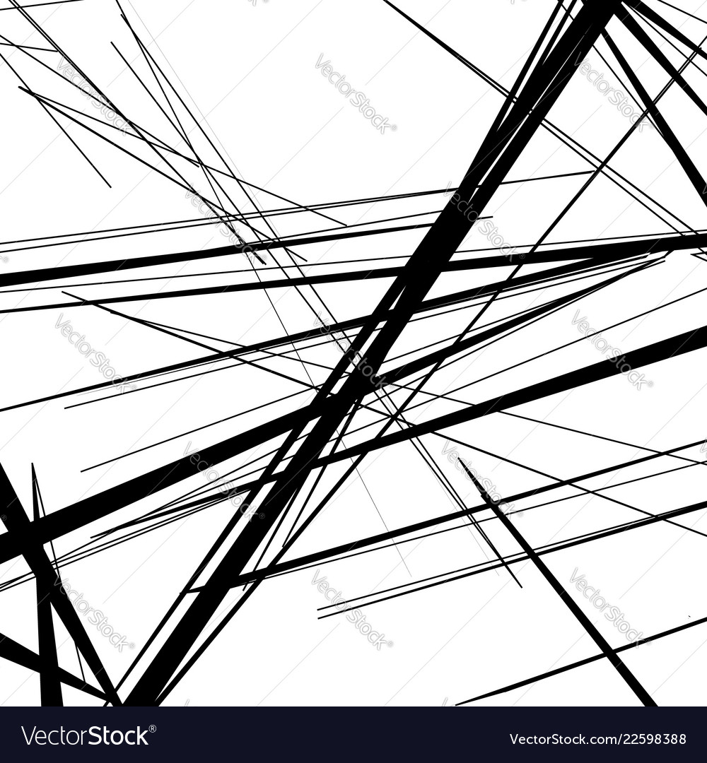Abstract irregular lines pattern background Vector Image Abstract irregular lines pattern background