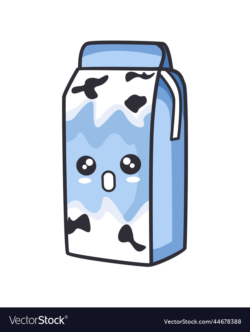 Emoji box milk wow