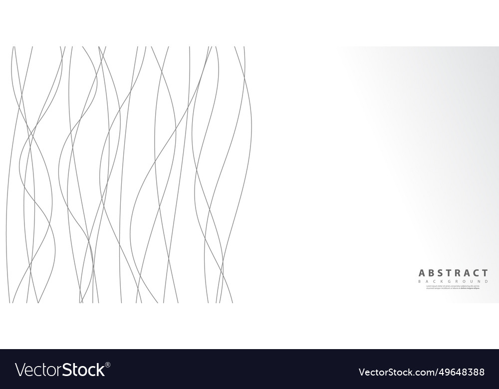 Hand drawn lines abstract pattern wave simple