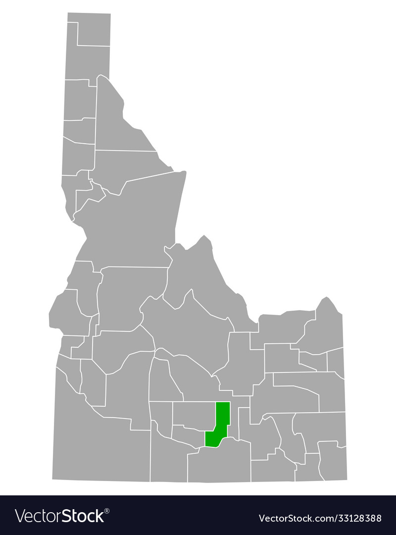 Map minidoka in idaho