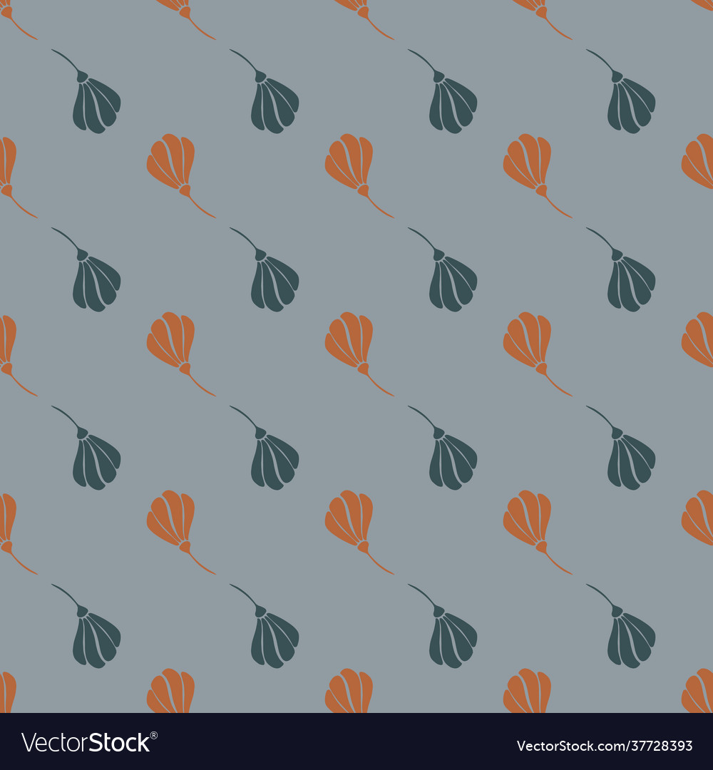 Abstract botanic nature seamless pattern Vector Image Abstract botanic nature seamless pattern