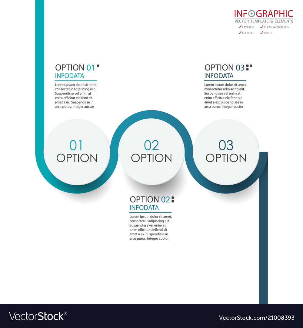Abstract Infographic Elements - 3 Options