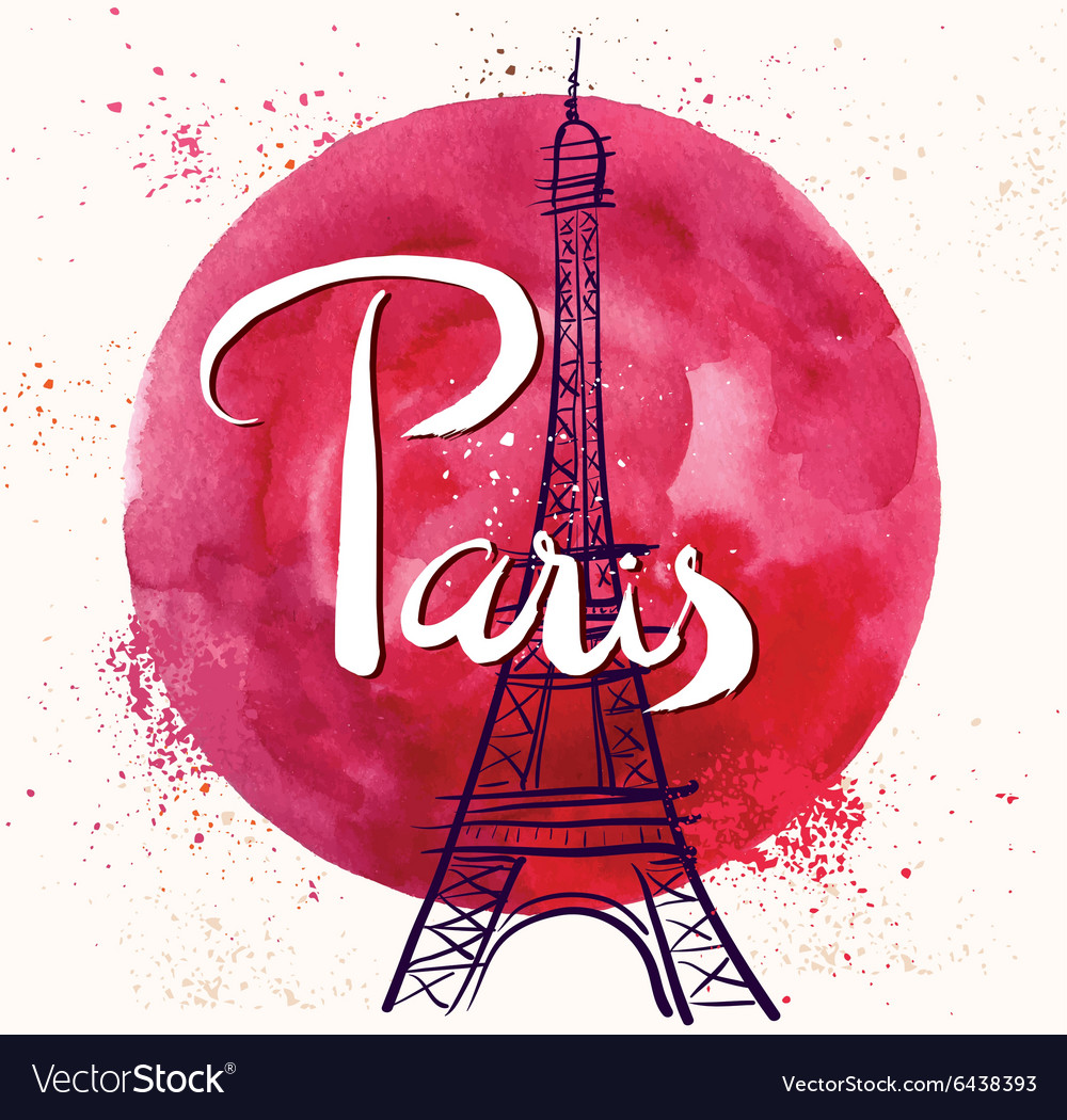 Eiffel tower Royalty Free Vector Image - VectorStock