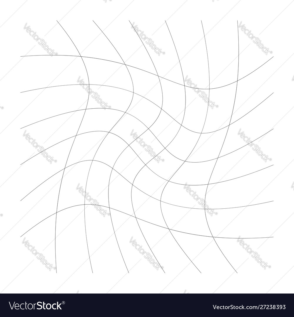 Intersecting lines mesh grid with spirally