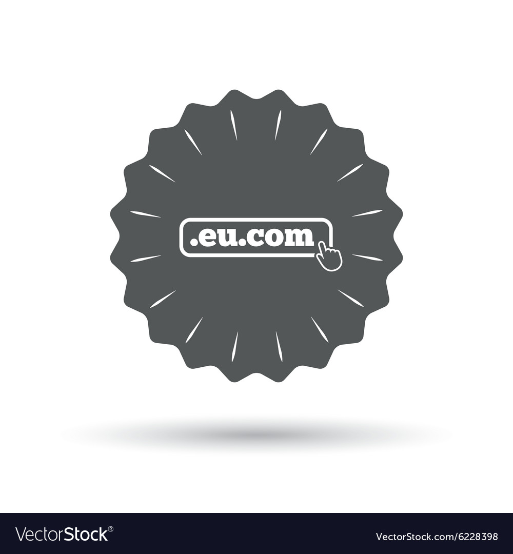 Domain eucom sign icon internet subdomain