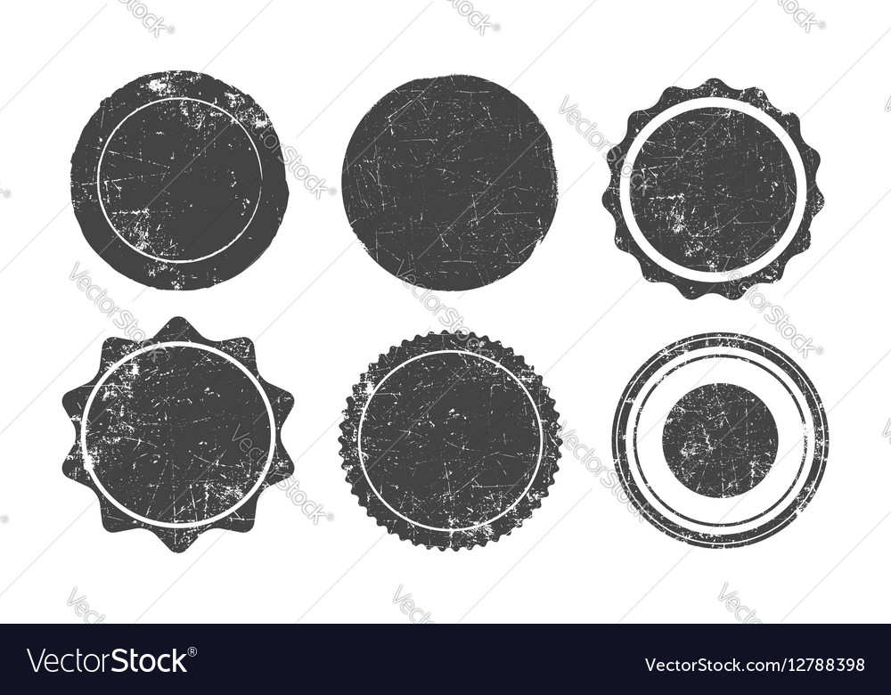 Grunge stamp set Royalty Free Vector Image - VectorStock