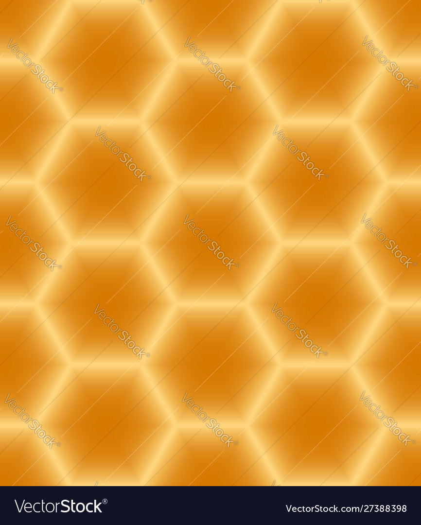 Honycomb gradient seamless pattern