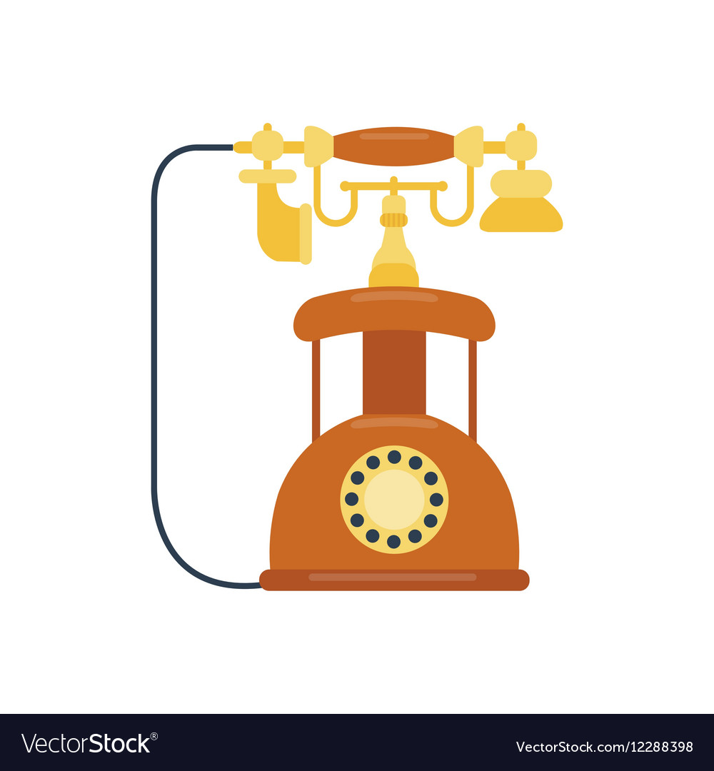 Telephones Icon Royalty Free Vector Image Vectorstock