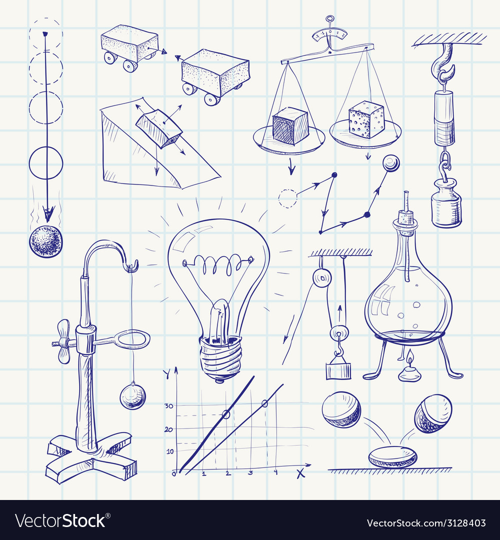 Physics Doodle - Science Concepts