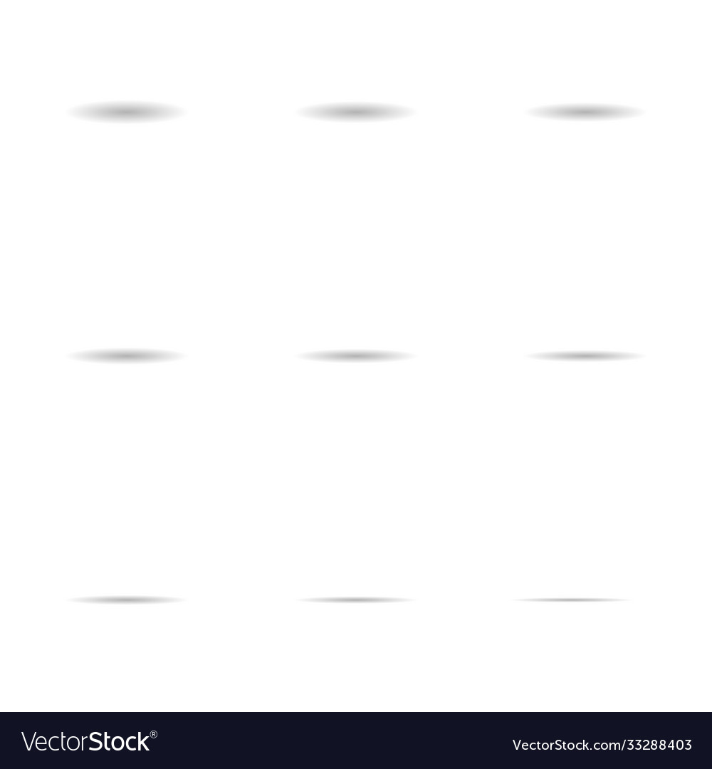 Set shadow effect web design icon collection vector image Set shadow effect web design icon collection