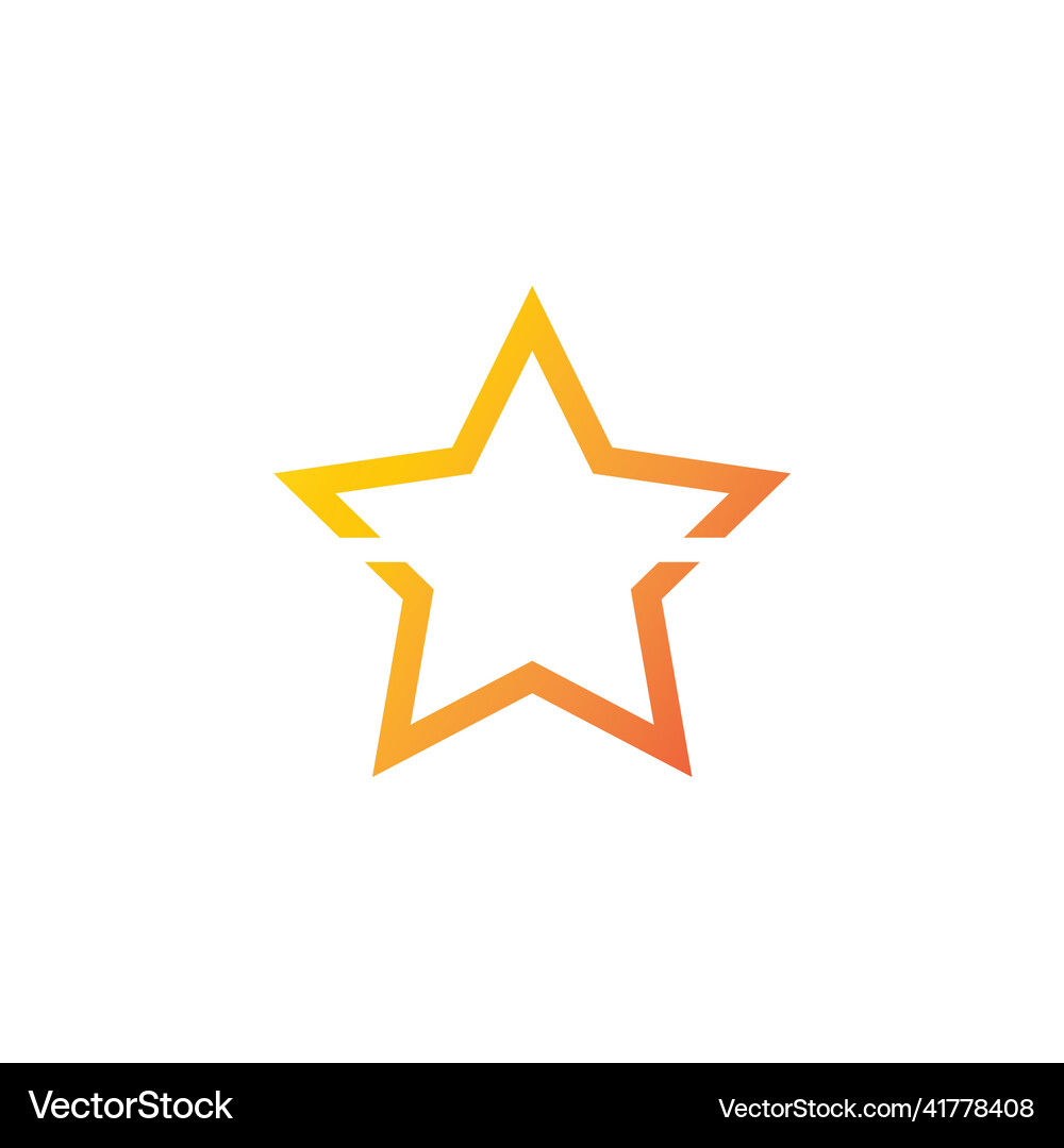 Star logo Royalty Free Vector Image - VectorStock